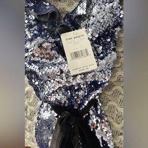 Free People NWT sequin dress
